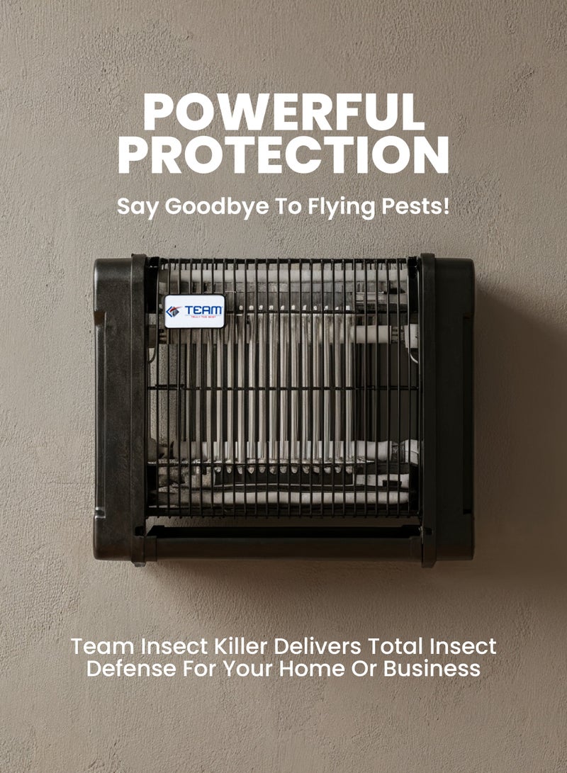 TEAM Electric Insect Killer | 4000V High Voltage Mosquito & Fly Zapper | Indoor Bug Trap | UV Light Pest Control | 12-Month Warranty - Image 2